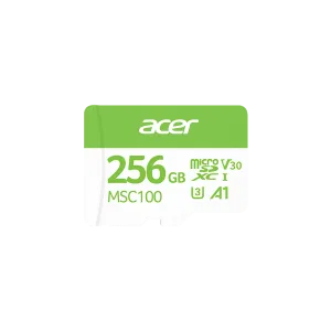 Карта памяти Acer MSC100 256 GB · 256 GB, UHS-I Карта памяти Acer MSC100 256 GB · 256 GB, UHS-I